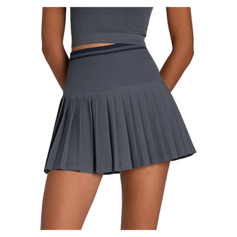 Women's Midtown Tennis Skort Dusk Blue, Wilson, Dusk Blue, Tennis Express, WW00160U005001-F26-DUSK-BLUE-1
