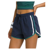Women's Ellyn Tennis Short Classic Navy and Field Green-Apparel-Wilson-WW00301511DBC-S25-3-Tennis Express