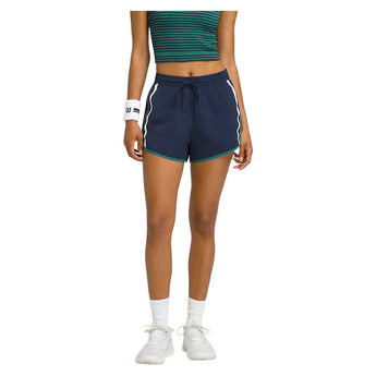 Women's Ellyn Tennis Short Classic Navy and Field Green-Apparel-Wilson-WW00301511DBC-S25-5-Tennis Express