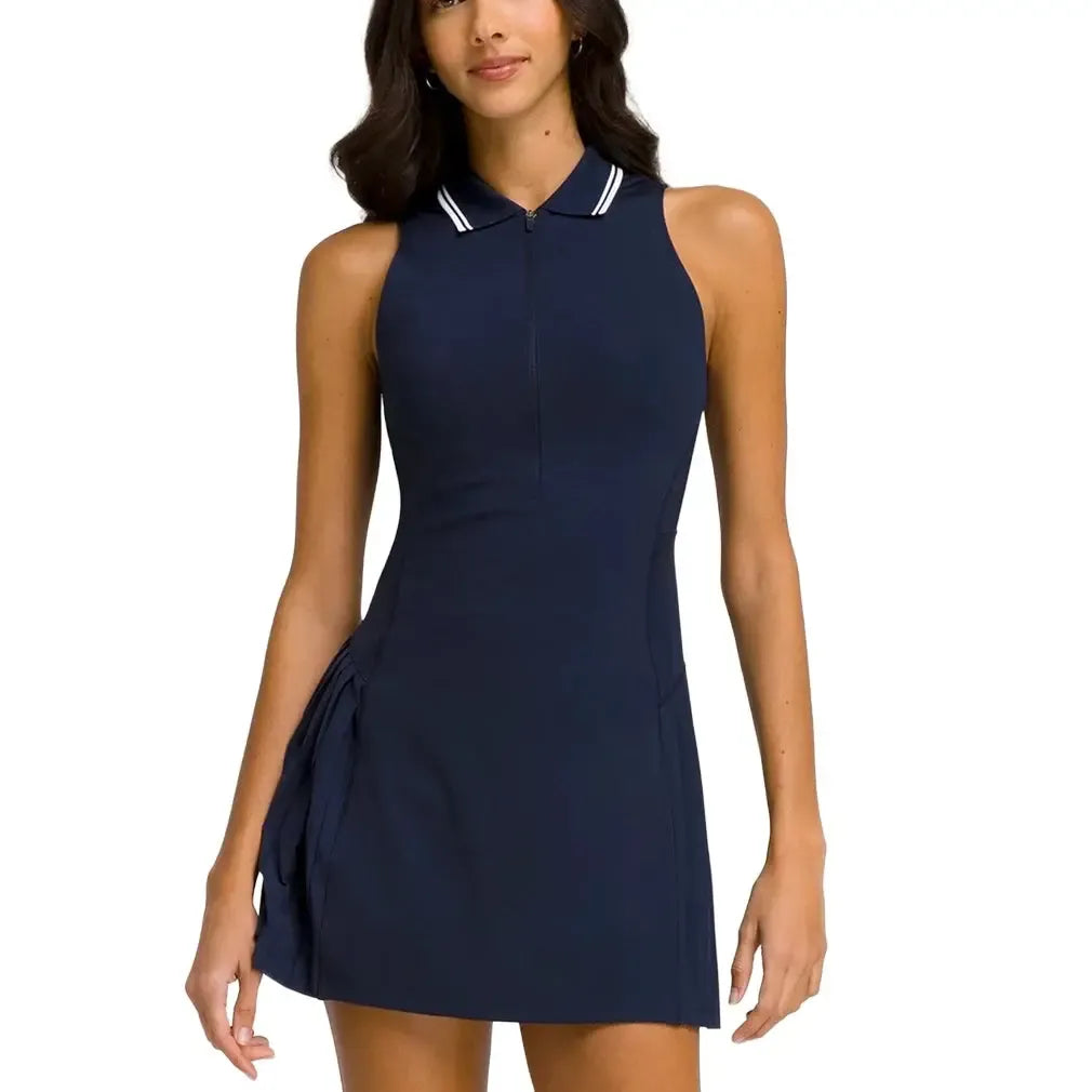 Wilson Womens All Court Tennis Dress - Classic Navy XL