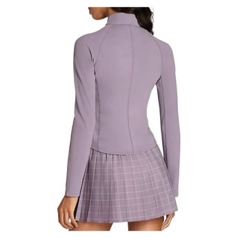 Women's Advantage Tennis Half-Zip Purple Ash, Wilson, Tennis Express, WW00556L019001-F26-1