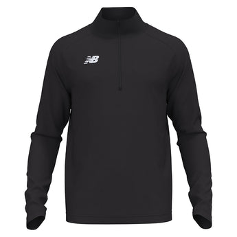 Men's Athletics Half Zip 2.0 Team Black,Apparel,New Balance,Team Black,S,Tennis Express,tmmt748tbk_1