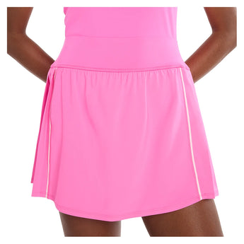 Women's Tournament Novelty Tennis Skort,Apparel,New Balance,AAB Pink Heat,XS,Tennis Express,wb61p32uaab_3