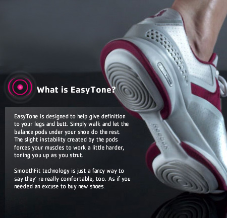 Reebok Easytone Shoe Technology | Tennis Express