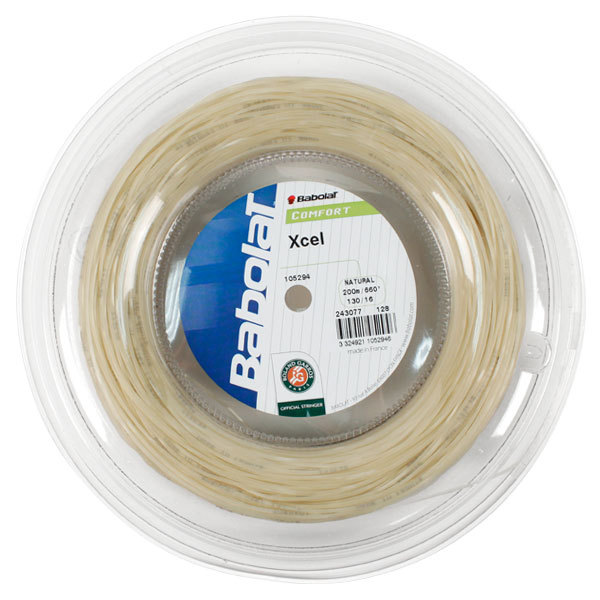 Babolat Xcel 16G Natural Reel Tennis String