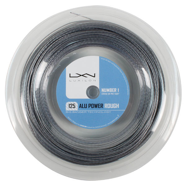 Luxilon ALU Power 125 Rough 16L Silver 330 Reel Tennis String