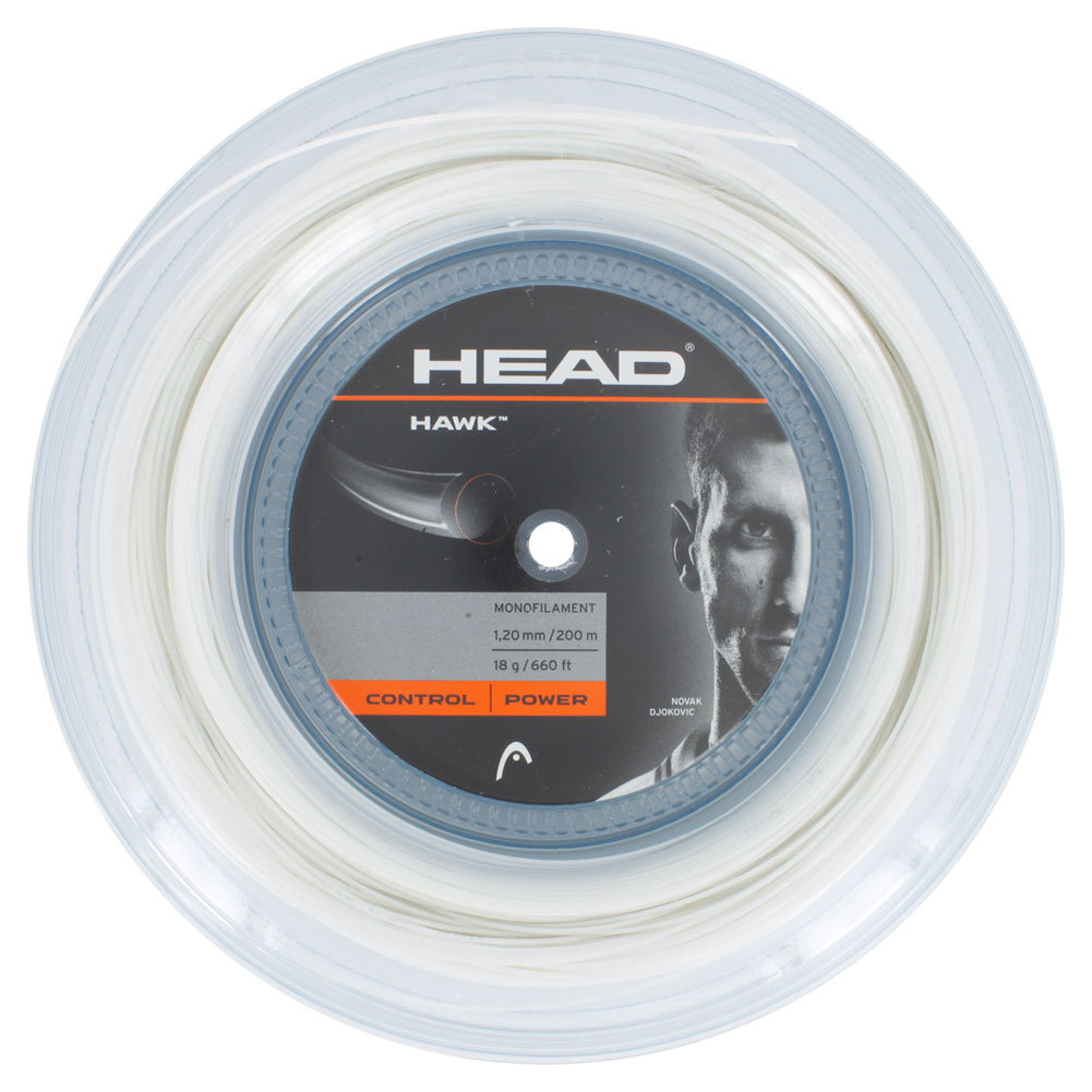 Head Hawk 18G Tennis String Reel White