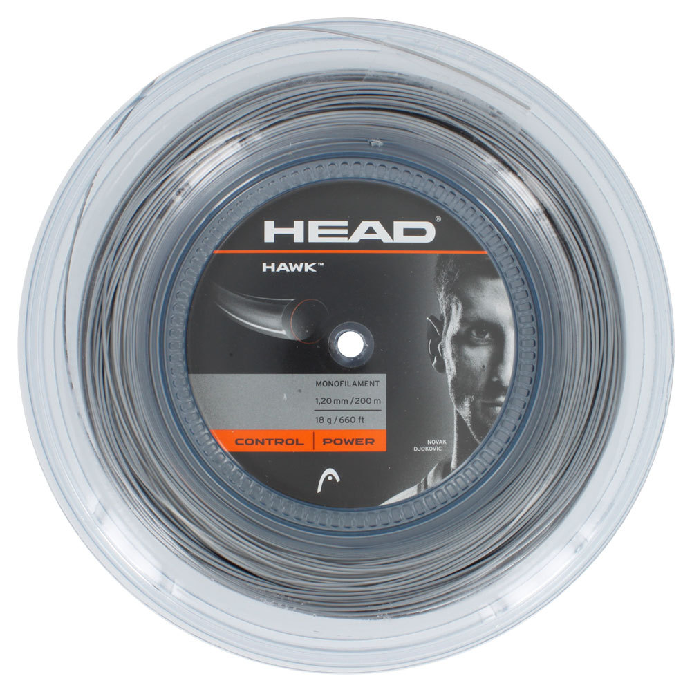 Head Hawk 18G Tennis String Reel Platinum
