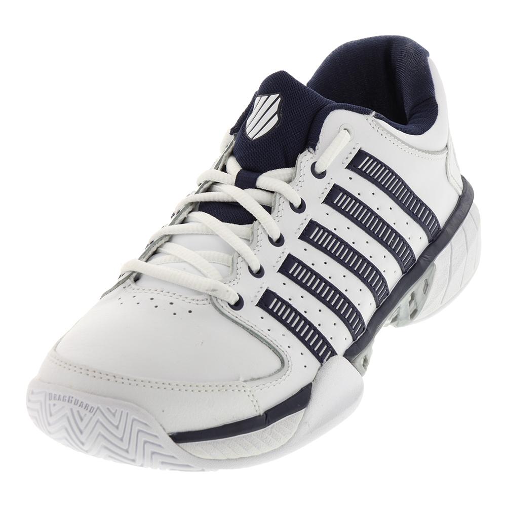 mens white leather tennis shoes