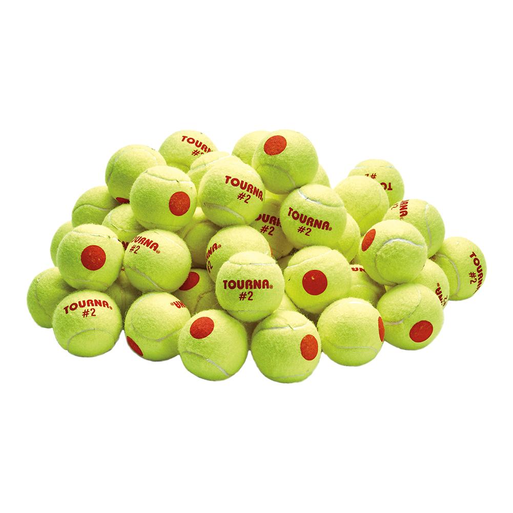 TOURNA Stage 2 Tennis Balls 60 Count | KIDS-2-60 | Tennis Express