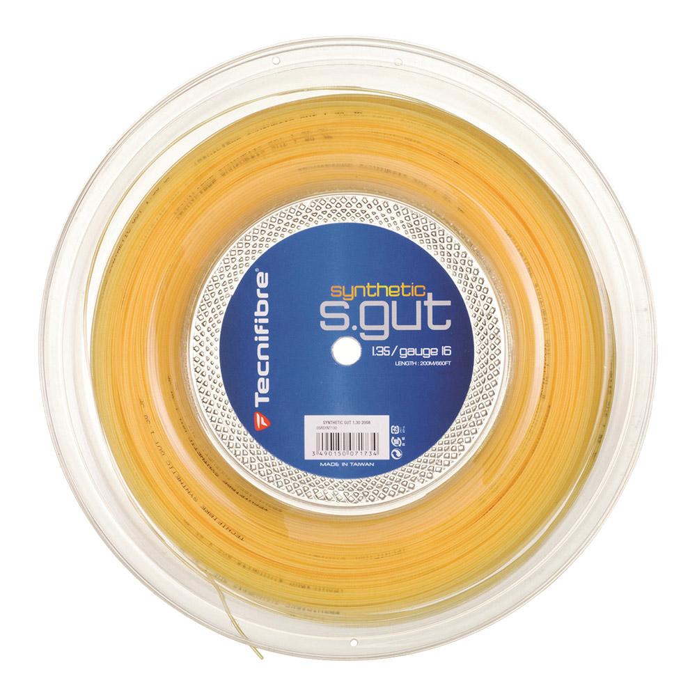 Tecnifibre Synthetic Gut Tennis String Reel in Gold | Tecnifibre Synthetic  Gut Strings | Tennis Express