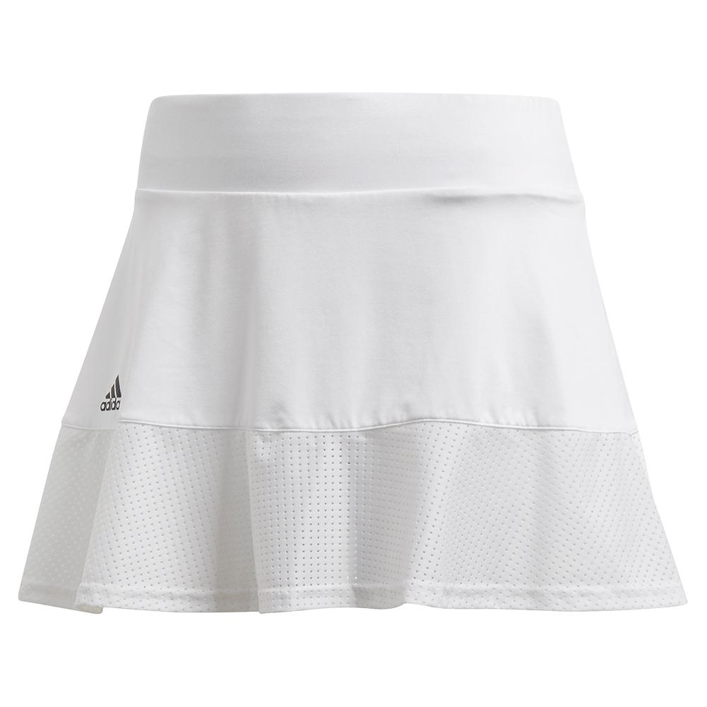 adidas Women`s Tennis Match 13 Inch Tennis Skort in White