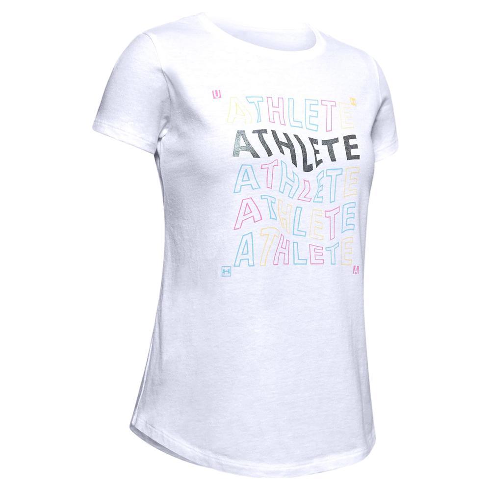 Under Armour Girls' Live Graphic Athlete Short Sleeve T-Shirt | Tennis  Express