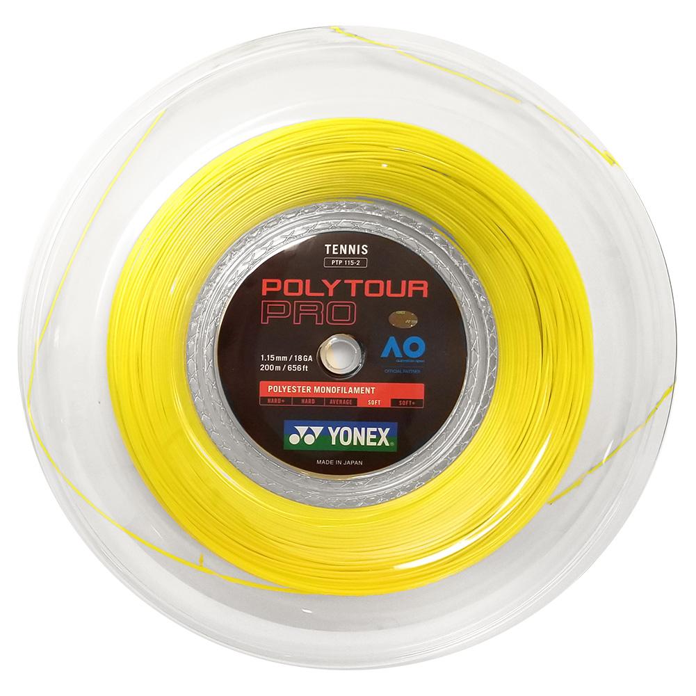 Yonex Poly Tour Pro 16L Tennis String Reel (Yellow)