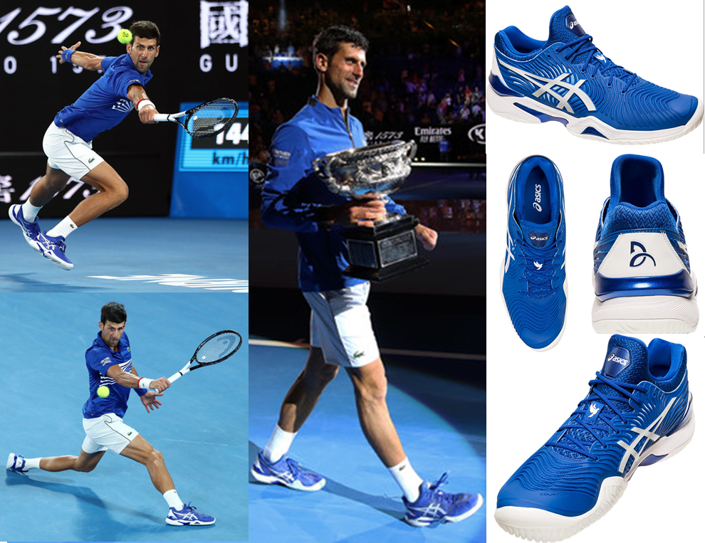 Novak's New Shoe: The ASICS Court FF 2 - TENNIS EXPRESS BLOG