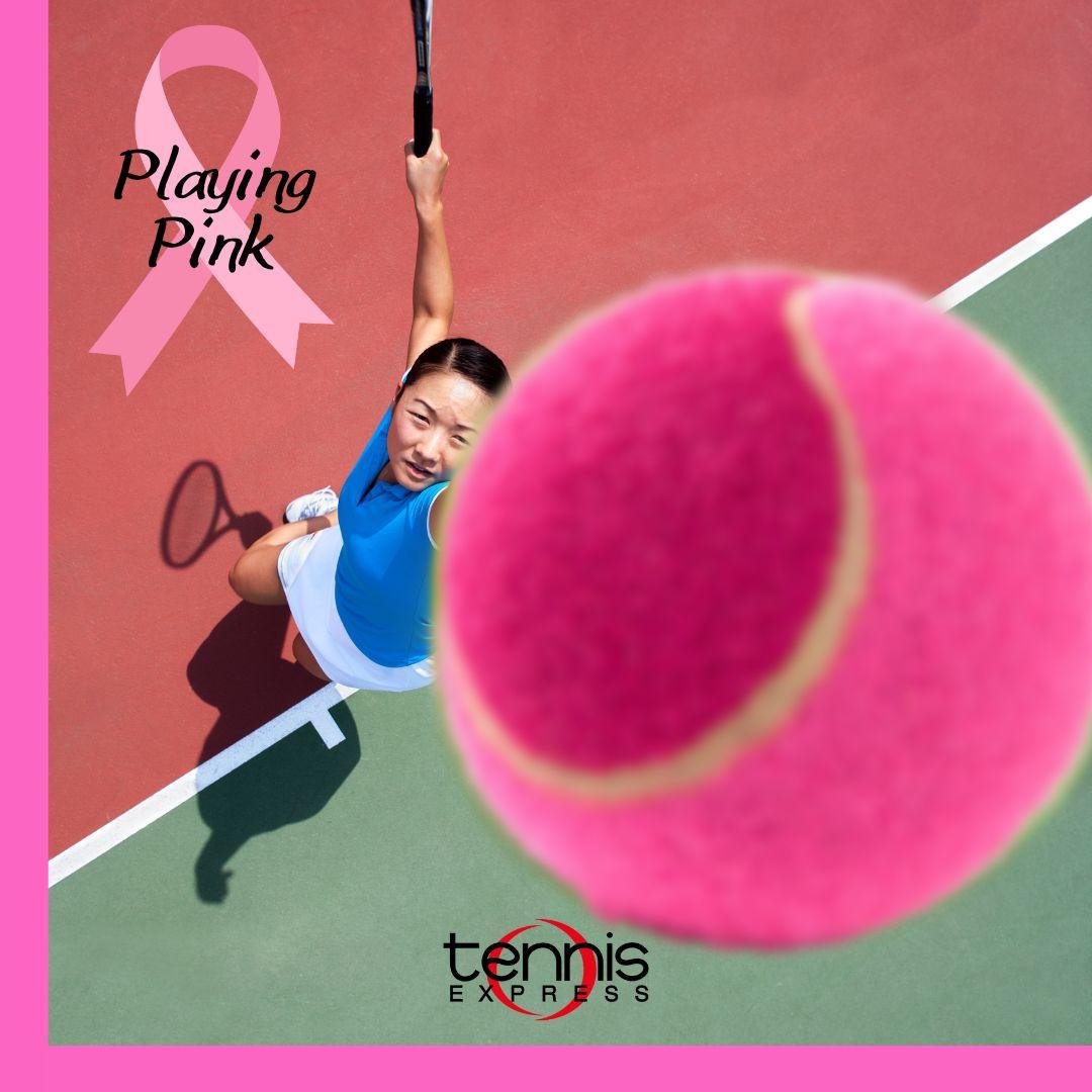 Playing Pink During Breast Cancer Awareness Month – Tennis Express