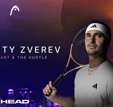 HEAD Zverev Collection: Gold, Purple and a First Grand Slam Title