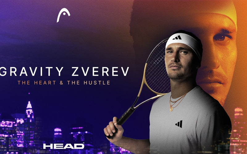 HEAD Zverev Collection: Gold, Purple and a First Grand Slam Title