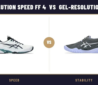 ASICS GEL-Resolution X vs. Solution Speed FF 4