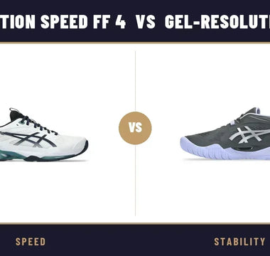 ASICS GEL-Resolution X vs. Solution Speed FF 4