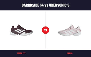 Adidas Barricade 14 vs. Ubersonic 5: Find Your Match