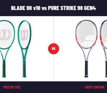 Wilson Blade 98 v10 vs. Babolat Pure Strike 98 2024: Which Control Racquet Is Right for You?