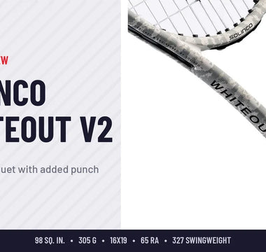 Solinco Whiteout V2 Tennis Racquet Review