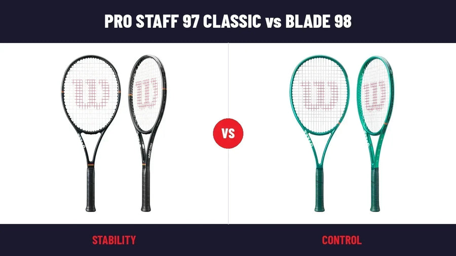 Wilson Pro Staff 97 Classic vs. Blade 98 v10: Which Control Racquet Is Right for You?