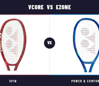 Yonex VCORE vs. EZONE 8th Gen: Spin vs. Power