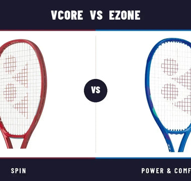 Yonex VCORE vs. EZONE 8th Gen: Spin vs. Power