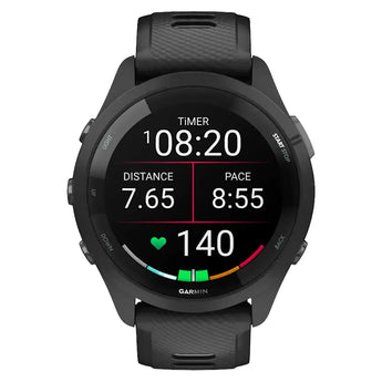 Forerunner 265 Fitness Watch Black and Powder Gray,Accessories,Garmin,,,Tennis Express,010-02810-00-3