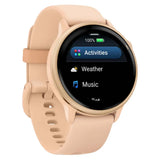 vívoactive 6 Fitness Watch Metallic and Pink Dawn,Accessories,Garmin,,,Tennis Express,010-02985-03-3