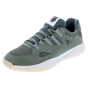 Men's Tura Team Pickleball Shoes Sea Spray and Dark Forest-Footwear-K-Swiss-04076-368F25copy-Tennis Express