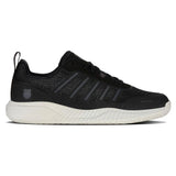Men's Ultra Court Pickleball Shoes Black and Snow White-Footwear-K-Swiss-04405-013S25-1-Tennis Express