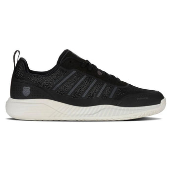 Men's Ultra Court Pickleball Shoes Black and Snow White-Footwear-K-Swiss-04405-013S25-1-Tennis Express