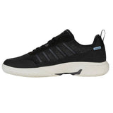 Men's Ultra Court Pickleball Shoes Black and Snow White-Footwear-K-Swiss-04405-013S25-2-Tennis Express