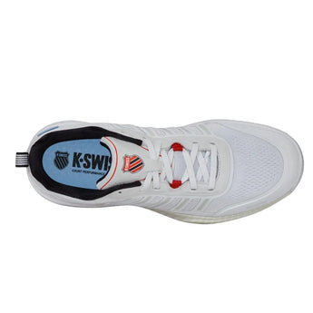 Men's Ultra Court Pickleball Shoes White and Black-Footwear-K-Swiss-04405-140S25-3-Tennis Express