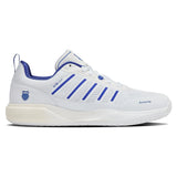 Men's Ultra Court Pickleball Shoes White and Dazzling Blue-Footwear-K-Swiss-04405-144S26-1-Tennis Express