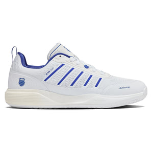 Men's Ultra Court Pickleball Shoes White and Dazzling Blue-Footwear-K-Swiss-04405-144S26-1-Tennis Express