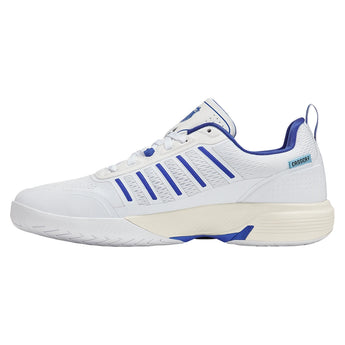 Men's Ultra Court Pickleball Shoes White and Dazzling Blue-Footwear-K-Swiss-04405-144S26-2-Tennis Express