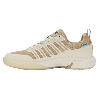 Men's Ultra Court Pickleball Shoes Jet Stream and Irish Cream-Footwear-K-Swiss-04405-648F25-3-Tennis Express