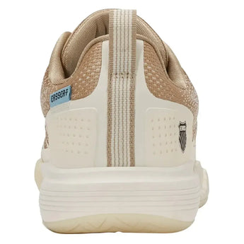 Men's Ultra Court Pickleball Shoes Jet Stream and Irish Cream-Footwear-K-Swiss-04405-648F25-4-Tennis Express