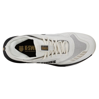 Men's Hypercourt Pinnacle Tennis Shoes Blanc de Blanc and Moonless Night,Footwear,K-Swiss,,,Tennis Express,04432-109-3