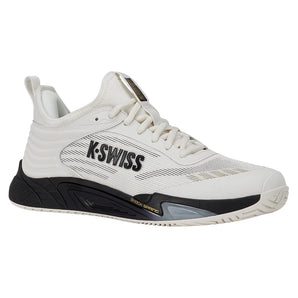 Men's Hypercourt Pinnacle Tennis Shoes Blanc de Blanc and Moonless Night,Footwear,K-Swiss,Blanc de Blanc/Moonless Night,8,Tennis Express,04432-109