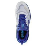 Men's Hypercourt Pinnacle Tennis Shoes White and Dazzling Blue-Footwear-K-Swiss-04432-158S26-3-Tennis Express