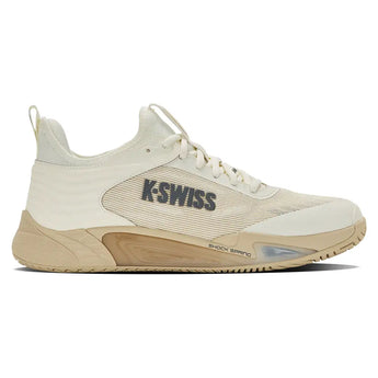 Men's Hypercourt Pinnacle Tennis Shoes Egret and Pale Khaki-Footwear-K-Swiss-04432-159U26-1-Tennis Express