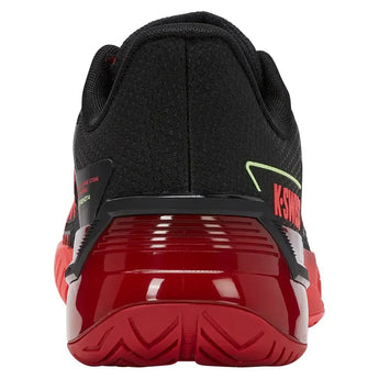 Men's Ultrashot 4 Tennis Shoes Black and Neon Lava-Footwear-K-Swiss-04437-059F25-4-Tennis Express