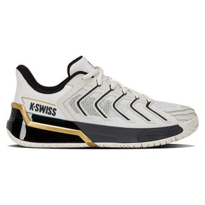 Men's Ultrashot 4 Tennis Shoes Blanc de Blanc and Moonless Night,Footwear,K-Swiss,,,Tennis Express,04437-109-1
