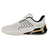 Men's Ultrashot 4 Tennis Shoes Blanc de Blanc and Moonless Night,Footwear,K-Swiss,,,Tennis Express,04437-109-2
