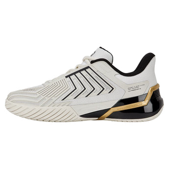 Men's Ultrashot 4 Tennis Shoes Blanc de Blanc and Moonless Night,Footwear,K-Swiss,,,Tennis Express,04437-109-2